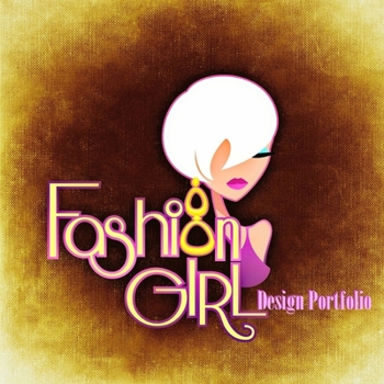 Paperback Fashion Girl: Design Portfolio Book