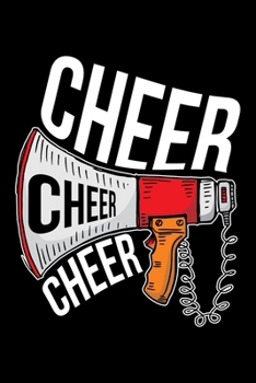 Cheer Cheer Cheer: Lined A5 Notebook for Cheerleaders