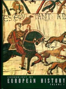 Hardcover Chronology of European History Book