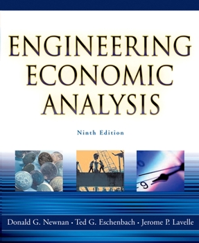 Hardcover Engineering Economic Analysis Book