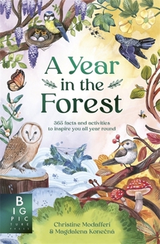 Hardcover A Year in the Forest Book