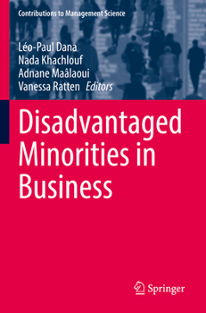 Paperback Disadvantaged Minorities in Business Book