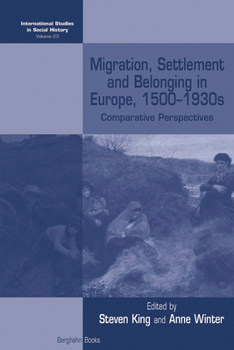 Library Binding Migration, Settlement and Belonging in Europe, 1500-1930s: Comparative Perspectives Book