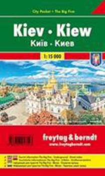 Map Kiev city pocket + the big five 1:15,000 [French] Book