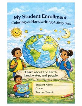 Paperback My Student Enrollment Coloring and Handwriting Activity Book