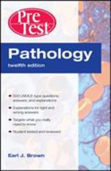 Paperback Pathology: PreTest Self-Assessment and Review Book