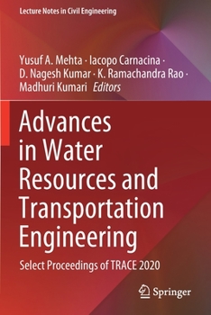 Paperback Advances in Water Resources and Transportation Engineering: Select Proceedings of Trace 2020 Book