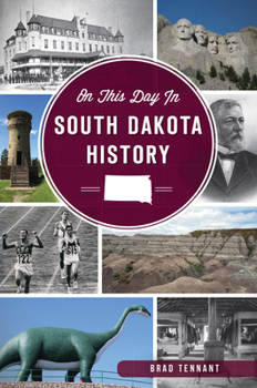 Paperback On This Day in South Dakota History Book