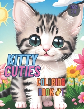 Paperback Kitty Cuties: Coloring Book #1 Book