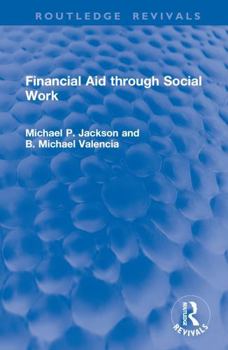 Hardcover Financial Aid Through Social Work Book