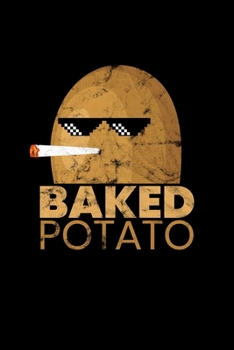 Paperback Baked Potato: Journal / Notebook / Diary Gift - 6"x9" - 120 pages - White Lined Paper - Matte Cover Book