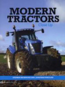 Hardcover Modern Tractors Close Up Book