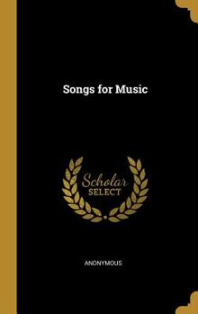 Hardcover Songs for Music Book