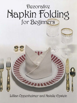 Paperback Decorative Napkin Folding for Beginners Book