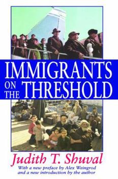 Hardcover Immigrants on the Threshold Book