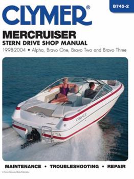 Paperback Mercruiser Stern Drive Shop Manual 1998-2004 Book