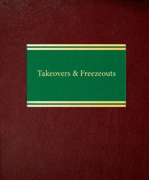 Loose Leaf Takeovers & Freezeouts Book