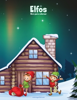 Paperback Elfos libro para colorear [Spanish] Book