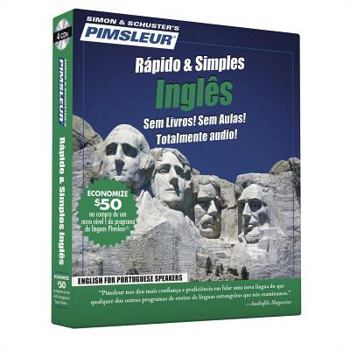 Audio CD Pimsleur English for Portuguese (Brazilian) Speakers Quick & Simple Course - Level 1 Lessons 1-8 CD: Learn to Speak and Understand English for Portugu [Portuguese] Book