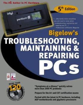 Hardcover Troubleshooting, Maintaining & Repairing PCs [With CDROM] Book