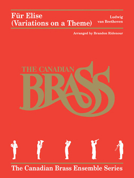 Paperback Fur Elise (Variations on a Theme): The Canadian Brass Ensemble Series Brass Quintet Book