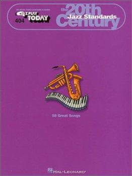 Paperback The 20th Century: Jazz Standards: E-Z Play Today Volume 404 Book