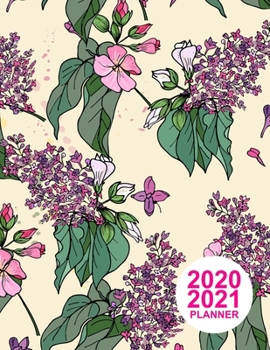 2020 2021 Planner: Pretty Daily, Weekly and Monthly Planner 2 Years | Agenda Schedule Organizer Logbook and Personal Journal Diary | 24 Months ... Book | Cover Design Code DT 00102999