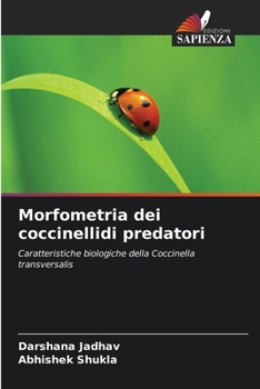 Paperback Morfometria dei coccinellidi predatori [Italian] Book