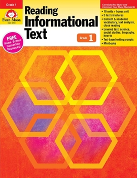 Paperback Reading Informational Text, Grade 1 Teacher Resource Book