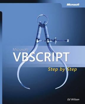 Paperback Microsoft VBScript Step by Step [With CDROM] Book