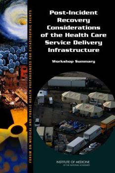 Post-Incident Recovery Considerations of the Health Care Service Delivery Infrastructure: Workshop Summary