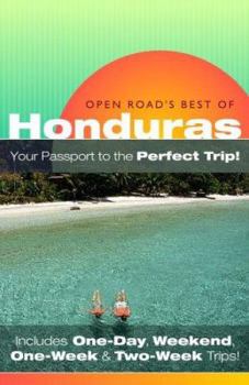 Paperback Open Road's Best of Honduras Book