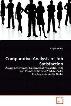 Paperback Comparative Analysis of Job Satisfaction Book