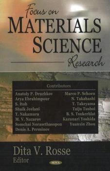 Hardcover Focus on Materials Science Research Book