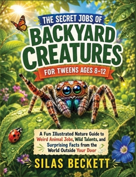 The Secret Jobs of Backyard Creatures for Tweens Ages 8–12: A Fun Illustrated Nature Guide to Weird Animal Jobs, Wild Talents, and Surprising Facts from the World Outside Your Door