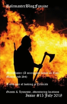 Paperback Rolemaster Fanzine: Issue 15 Book