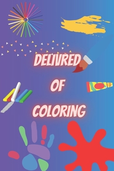Paperback delivred of coloring: 6x9 50 pages Book