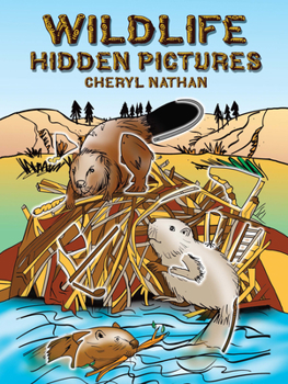 Paperback Wildlife Hidden Pictures Book