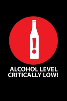 Notizbuch: Betrunken Bier Alkohol Level Pegel Lustig Geschenk 120 Seiten, 6X9 (Ca. A5), Punktraster (German Edition)