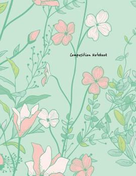 Composition Notebook: Nature Tree Cover Half College Ruled / Half Graph 4x4 mixed paper styles on one sheet to get creative: Coordinate, grid, ... notes, draw sketches, Diary Journal