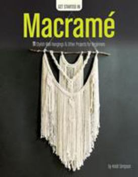 Paperback Macrame-11 Stylish Wall Hangings & Other Projects for Beginners Book