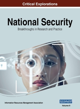 Hardcover National Security: Breakthroughs in Research and Practice, VOL 2 Book