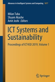Paperback ICT Systems and Sustainability: Proceedings of Ict4sd 2019, Volume 1 Book