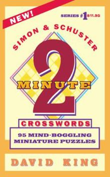 Paperback Simon and Schuster's Two-Minute Crosswords Vol. 1 Book