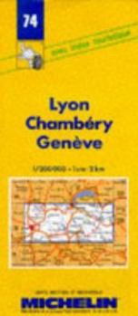 Map Lyon, Chambery, Geneve Map Book