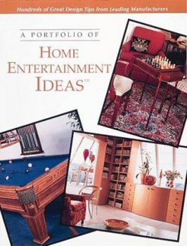 Paperback A Portfolio of Home Entertainment Ideas Book
