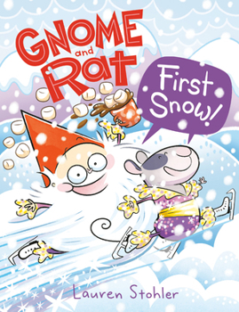 Library Binding Gnome and Rat: First Snow!: (A Graphic Novel) Book