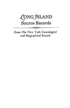 Paperback Long Island Source Records Book