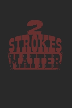 Paperback 2 Strokes Matter! MX Motocross Dirt Biker: 120 Pages 6 'x 9' -Dot Graph Paper Journal Manuscript - Planner - Scratchbook - Diary Book
