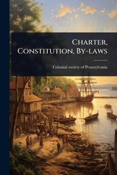Paperback Charter, Constitution, By-laws Book